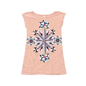 Tea Collection Rainbow Rays Dress Pink Size 4 - Picture 1 of 6