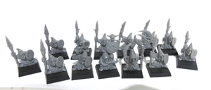 Warhammer Battle for Skull Pass Night Goblin Spearmen with Command (13) - Picture 1 of 2