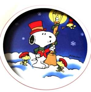 Willits 1978 Peanuts Snoopy Christmas Plate - Second Limited Edition w/ Box - Picture 1 of 4