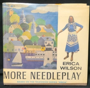 More Needleplay by Erica Wilson (1979, Hardcover) Ex Library - Picture 1 of 10