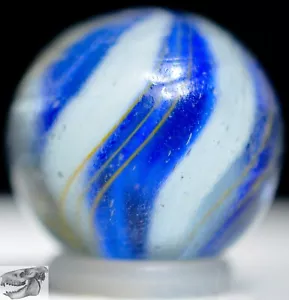 Handmade Divided Core Swirl Marble, 11/16 in, N Mint+, 1860-1920 Germany, S1202 - Picture 1 of 7
