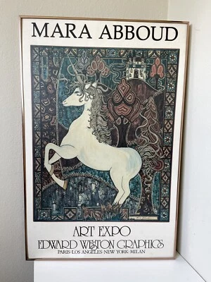 1978 Maria Abound Edward Weston New York Milan Museum Poster Amsterdam - image 1 of 4