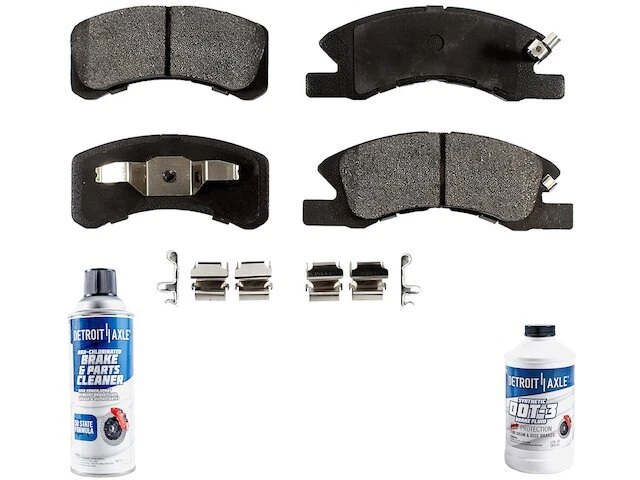 Front Brake Pad Set For 2014-2015, 2017-2022 Mitsubishi Mirage 2018 2019 PG996FS - Image 1 of 1