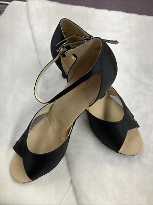 CAPEZIO VANESSA SD108S 2.5'' SIZE 12 Ballroom Shoes NIB - Image 1 of 4