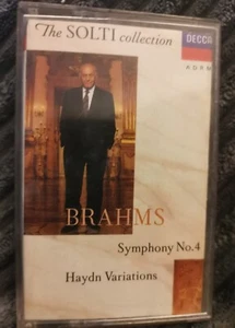 Brahms - The Solti Collection - Symphony No 4 - Haydn Variations (Cassette Tape) - Picture 1 of 2