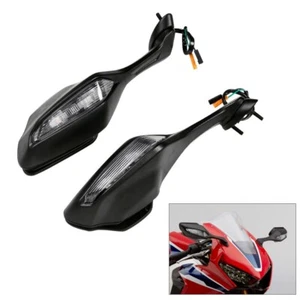 Espejos retrovisores LED con señal de giro aptos para Honda CBR1000RR CBR 1000RR 2017-2022 - Imagen 1 de 11