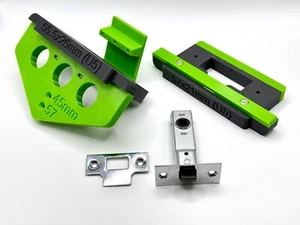Tubular Latch Jig Router Template for Union Y2600 Tubular Latch - Picture 1 of 15