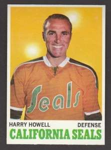 1970-71  TOPPS  # 72  HARRY HOWELL   INV  J4657 - Picture 1 of 2