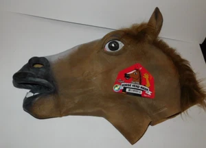 NWT ADULT SIZE HORSE HEAD MASK - Picture 1 of 7