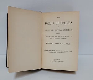 The Origin of Species By Means Of Natural Selection By Charles Darwin - Picture 1 of 9