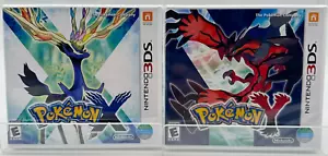 Pokemon X + Pokemon Y Nintendo 3DS Brand New Factory Sealed - Picture 1 of 8