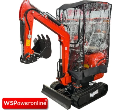 Mini Digger Rain Cover / Storage Suitable for 1 Ton and 1.2 Ton Mini Diggers - image 1 of 2