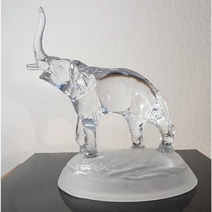 Vintage Bleikristall Elefant Figur Markenlos - Bild 1 von 7