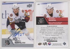 2020-21 Upper Deck AHL Auto Sheldon Rempal #116 Auto