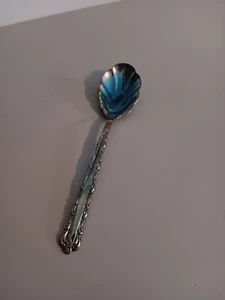 Muschel Zuckerlöffel versilbert 6,5" 1881 Rogers Oneida Vintage (PA) - Bild 1 von 5