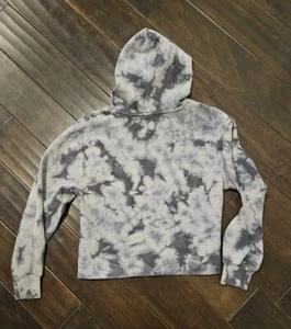 Girls Art Class XL 14/16 Gray Tie Dye Cropped Hoodie - Picture 1 of 3
