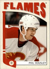 2004-05 ITG Franchises Canadian Calgary Flames Hockey Card #2 Phil Housley