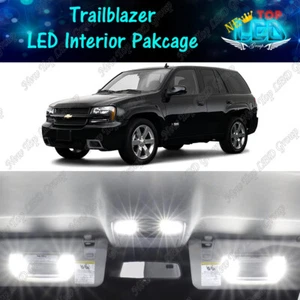 Equipamiento interior de luces LED blancas para Chevrolet Chevy Trailblazer 2002-2009 - Imagen 1 de 10