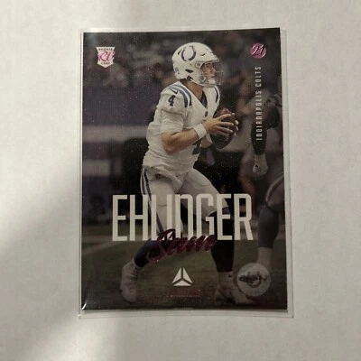 2021 Panini Chronicles - Luminance Update Rookies Pink #221 Sam Ehlinger (RC) - Image 1 of 2