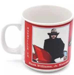 Rot schwarz Hank Williams Jr Museumstasse Cadillac 1952 Nashville Tennessee Kaffee - Bild 1 von 5