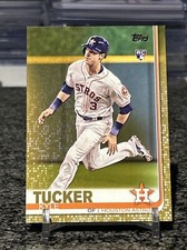 2019 Topps Series 1 #60 Kyle Tucker Rookie Card RC Gold SP /2019 Houston Astros!