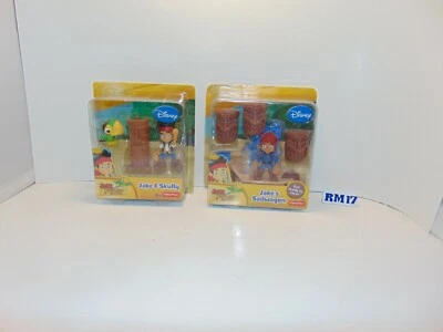 Fisher Price JAKE & SKULLY Jake and The Neverland Pirates NEW Action Figure Set - Image 1 of 4