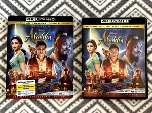 Aladdin (2019) Live Action Feature 4K-UHD/Blu-Ray w/Slipcover No Digital Code - Bild 1 von 2