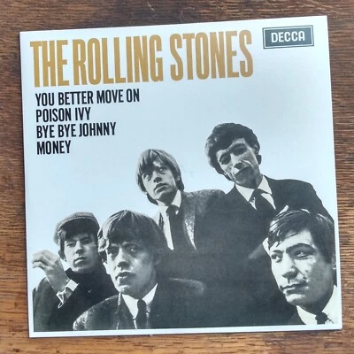 THE ROLLING STONES DEBUT EP 7" Bye Bye Johnny You Better Move On Pic Sleeve 64 - Image 1 of 4