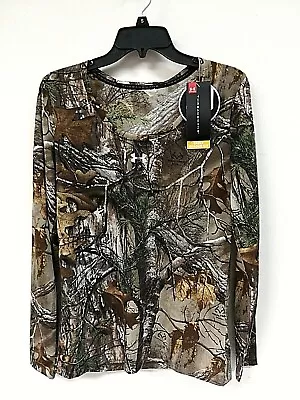 $45 Under Armour Threadborne Barren Women’s Hunting Camo Shirt Size M - Image 1 of 4