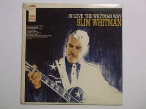 Slim Whitman: In Love the Whitman Way VINYL LP12375 RECORD Country Guitar - Picture 1 of 1