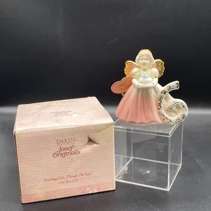 Josef Original Dakin Birthday Girl Porcelain Figurine Through The Year Age 6 Tag - Picture 1 of 10