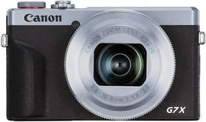 Canon PowerShot G7 X Mark III 20.1MP Kompaktkamera Silber Neu sofort lieferbar - Bild 1 von 2