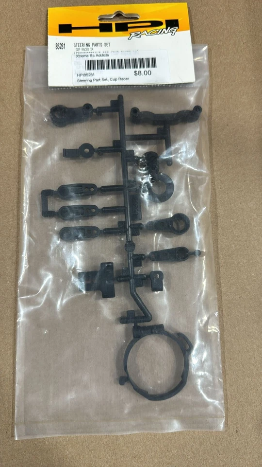 Genuine HPI Racing 85281 Steering Parts Set Cup Racer 1M RC Car Part  - Image 1 of 1
