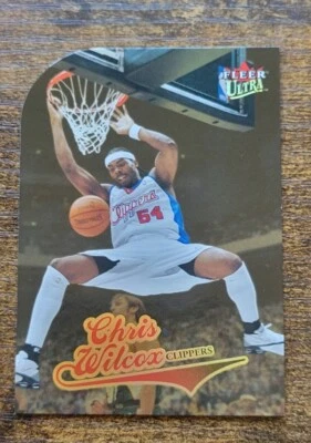 2004-05 Fleer Ultra золотой медальон #18 Chris Wilcox Clippers винтажный SP - Изображение 1 из 2
