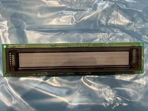 Noritake Itron GU256X32-800A 256x32 Dot Graphic VFD Display 5V Serial / Parallel - Picture 1 of 5