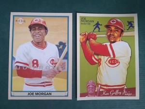 Joe Morgan 2003 Upper Deck UD Promo Play Ball #19 Goudey #48 Cincinnati Reds