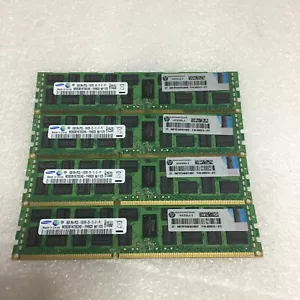 SAMSUNG 32GB 4x 8GB 2RX4 PC3-10600R M393B1K70CH0-YH9Q5 SERVER RAM FREE S/H - Picture 1 of 4