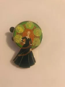 Brave Merida Kingdom Hearts Stained Glass Pin LE100 - Picture 1 of 2