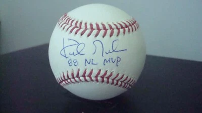 Kirk Gibson AUTOGRAPHED OFFICIAL MAJOR LEAGUE BASEBALL 1988 NL MVP JSA AUTH - Image 1 of 4