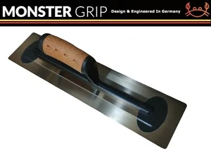 MonsterGRIP 16"x4" Gold Superflex Finishing Plastering Trowel Cork Handle - Picture 1 of 1