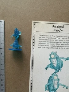 DUO INFERNAL/GRUESOME TWOSOME MINIATURE +CARTE EN FRANCAIS /GHOSTBUSTERS G647 - Bild 1 von 1