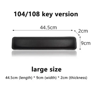 Keyboard Wrist Rest Memory Foam Keyboard Pad Palm Rest For Keyboard Mechanical - Photo 1/14