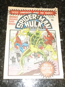 SPIDER-MAN & HULK WEEKLY Comic - No 407 - Date 24/12/1980 - Marvel Comic - Imagen 1 de 6