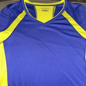 TEK GEAR Performance Wicking Exercise Fitness Biking Shirt Women's Top L - Picture 1 of 6