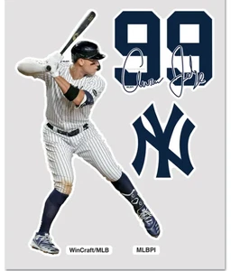 MLB Baseball Aaron Judge #99 Fan Pack Set of 3 Decals / Stickers - Picture 1 of 2