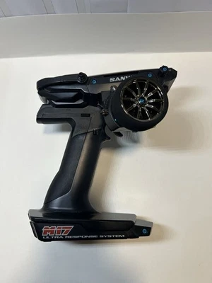Sanwa M17 Transmitter/Receiver Set RX-491 Bluevis Specifications Bonus Included - Image 1 of 4
