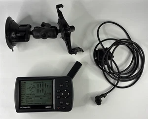 Garmin GPSMAP 196 Luftfahrt tragbares GPS Produktbündel mit RAM-Halterung & seriellem Kabel FUNKTIONIERT - Bild 1 von 10