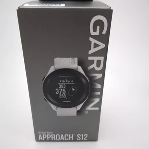Garmin Approach S12 Golf GPS Watch, White #7383 - Picture 1 of 9