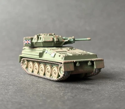 Tanque ligero Corgi 1:64 Scorpion ejército británico vehículo de combate vitrina de reconocimiento RARO Foto 1 de 4