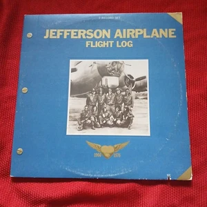 Jefferson Airplane Flight Log 2xLP Vinyl Record CYL2-1255 VG+ With Insert - Picture 1 of 9
